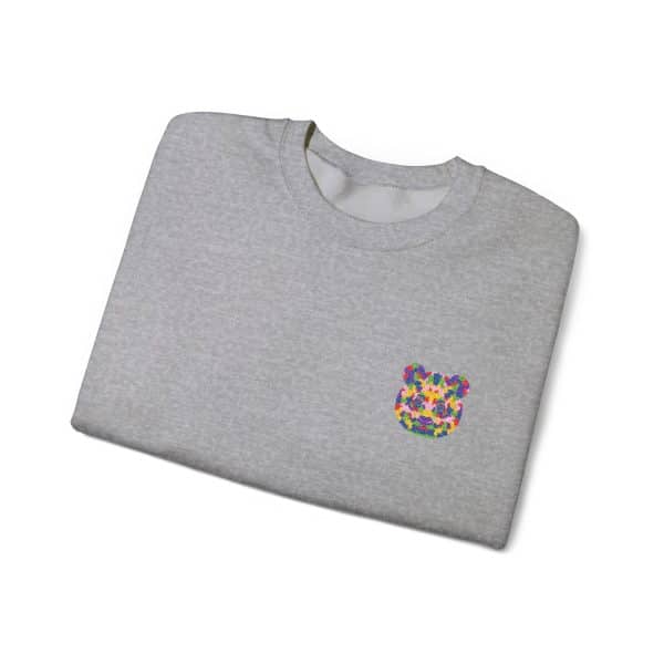 Colored Panda Unisex Heavy Blend™ Crewneck Sweatshirt - Image 19