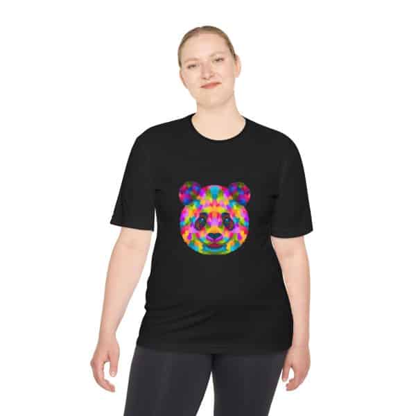 Colored Panda Unisex Moisture Wicking Tee - Image 20