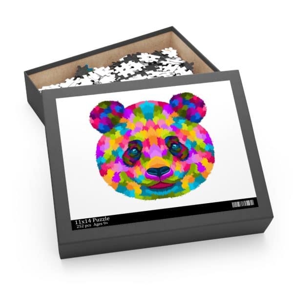 Colored Panda Puzzle (120, 252, 500-Piece) - Image 7