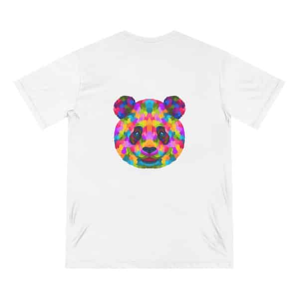 Colored Panda Organic Staple T-shirt - Image 2