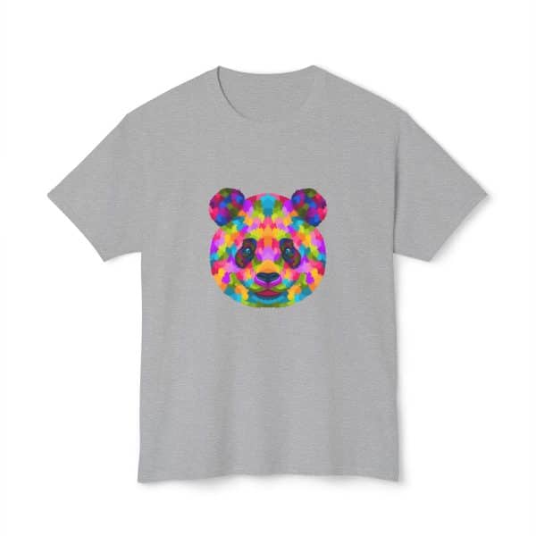 Colored Panda Unisex HD Cotton™ T-shirt - Image 5