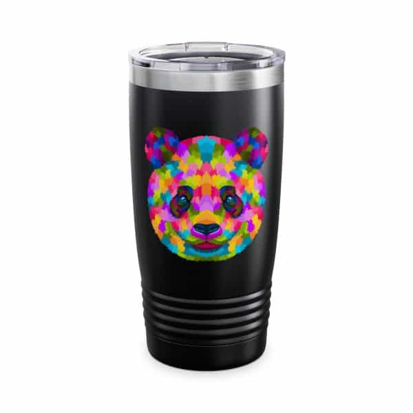 Colored Panda Ringneck Tumbler, 20oz - Image 9