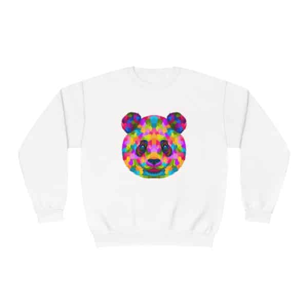 Colored Panda Unisex NuBlend® Crewneck Sweatshirt