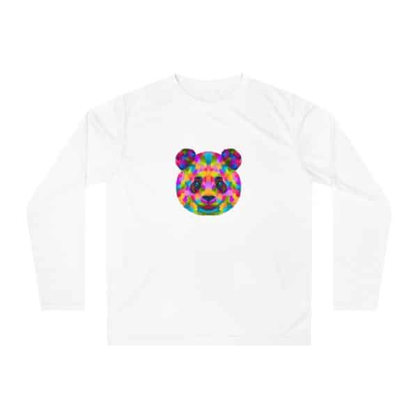 Colored Panda Unisex Performance Long Sleeve Shirt