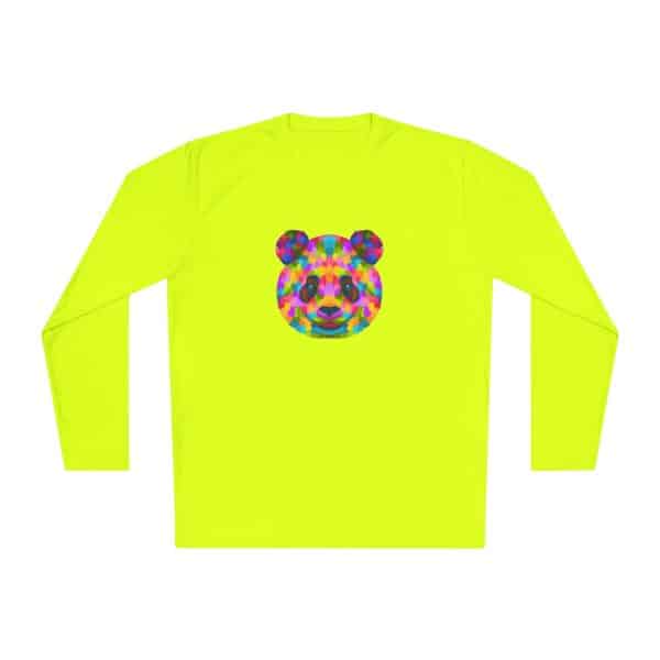 Colored Panda Unisex Lightweight Long Sleeve Tee - Image 37