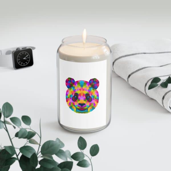 Colored Panda Scented Candle, 13.75oz - Image 12