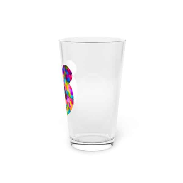 Colored Panda Pint Glass, 16oz - Image 3