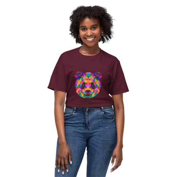 Colored Panda Unisex HD Cotton™ T-shirt - Image 67