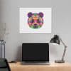 Colored Panda Classic Stretched Canvas - Image 20