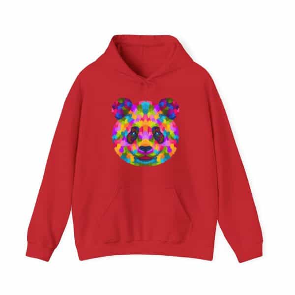 Colored Panda Unisex Heavy Blend™ Hooded Sweatshirt - Image 29