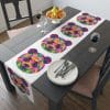 Colored Panda Table Runner (Cotton, Poly) - Image 8