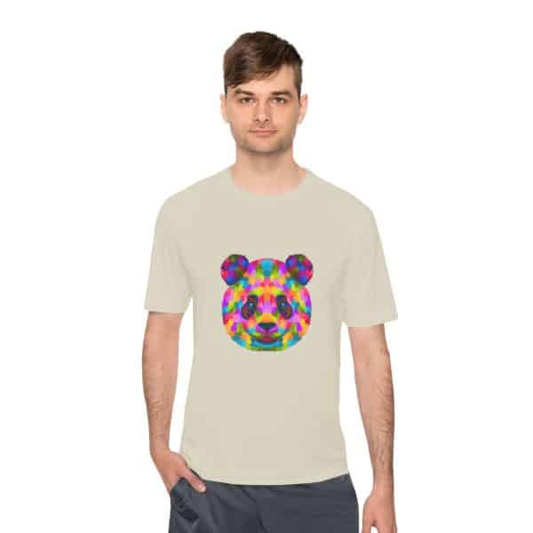 Colored Panda Unisex Moisture Wicking Tee - Image 35