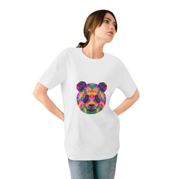 Colored Panda Organic Staple T-shirt - Image 3