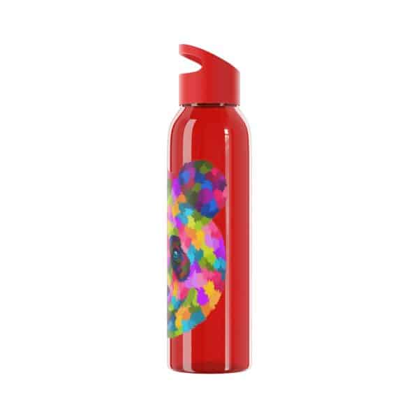 Colored Panda Sky Water Bottle - Image 8