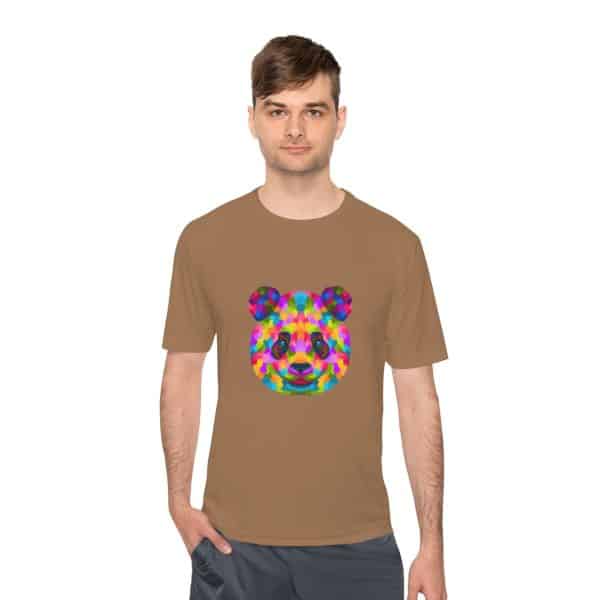 Colored Panda Unisex Moisture Wicking Tee - Image 31