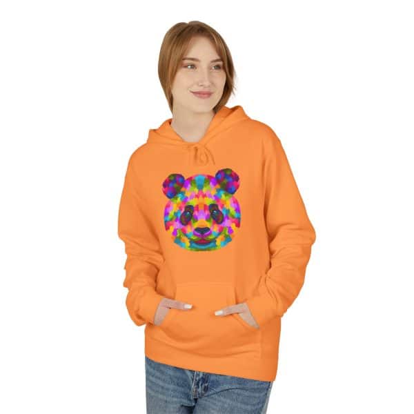 Colored Panda Unisex Midweight Softstyle Fleece Hoodie - Image 35