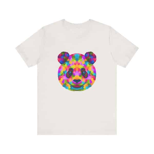 Colored Panda Unisex Jersey Short Sleeve Tee - Image 13