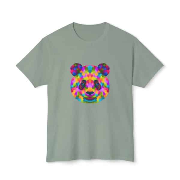 Colored Panda Unisex HD Cotton™ T-shirt - Image 37