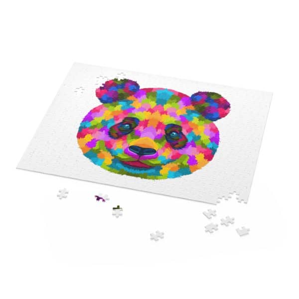 Colored Panda Puzzle (120, 252, 500-Piece) - Image 12