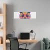 Colored Panda Classic Stretched Canvas - Image 72
