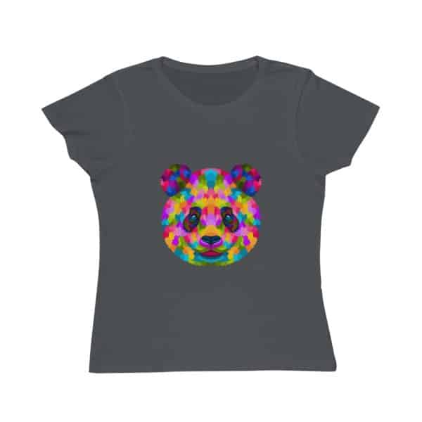 Colored Panda Organic Women's Classic T-Shirt - Image 10