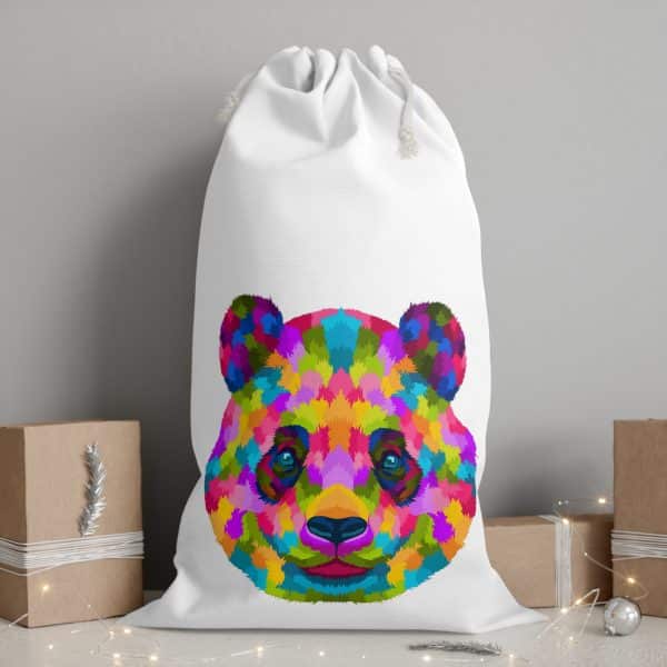 Colored Panda Sack - Image 3