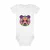 Colored Panda Onesie® Organic Baby Bodysuit - Image 2