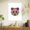 Colored Panda Photo Art Paper Posters - Image 96