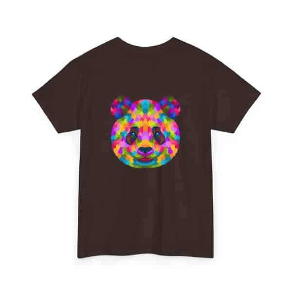 Colored Panda Unisex Heavy Cotton Tee - Image 40