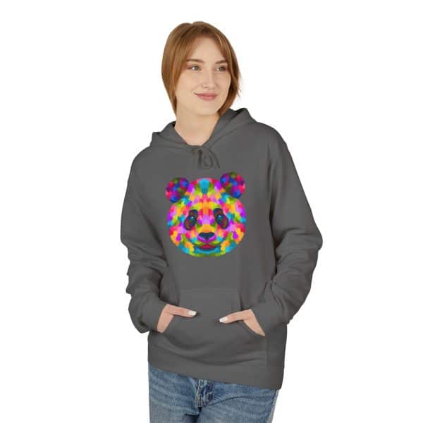 Colored Panda Unisex Midweight Softstyle Fleece Hoodie - Image 51