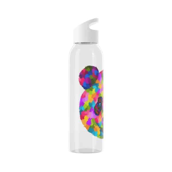 Colored Panda Sky Water Bottle - Image 3