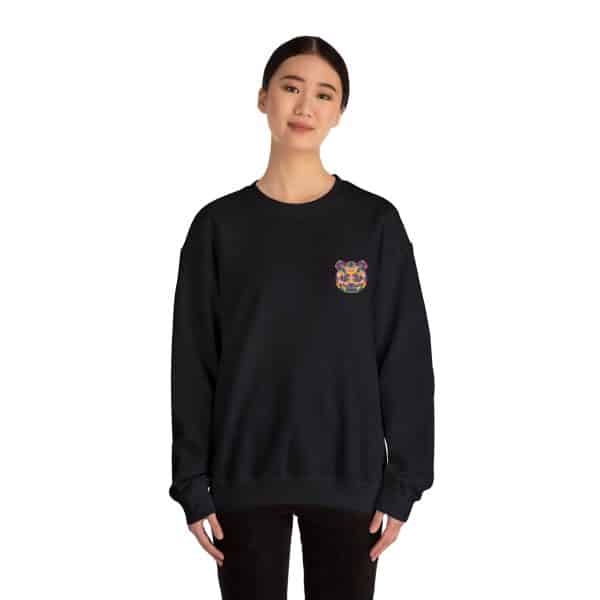 Colored Panda Unisex Heavy Blend™ Crewneck Sweatshirt - Image 12