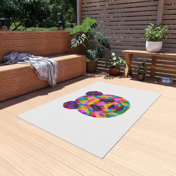 Colored Panda Outdoor Rug - Image 11