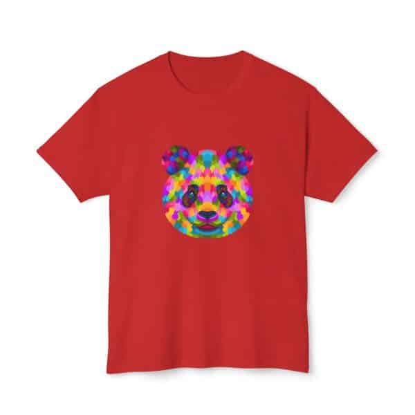 Colored Panda Unisex HD Cotton™ T-shirt - Image 57