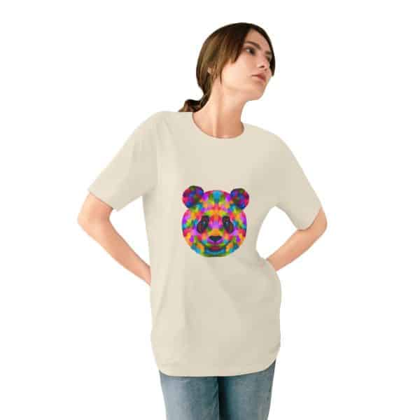 Colored Panda Organic Staple T-shirt - Image 11