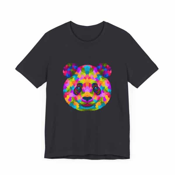 Colored Panda Unisex Jersey Short Sleeve Tee - Image 27