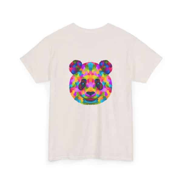 Colored Panda Unisex Heavy Cotton Tee - Image 20