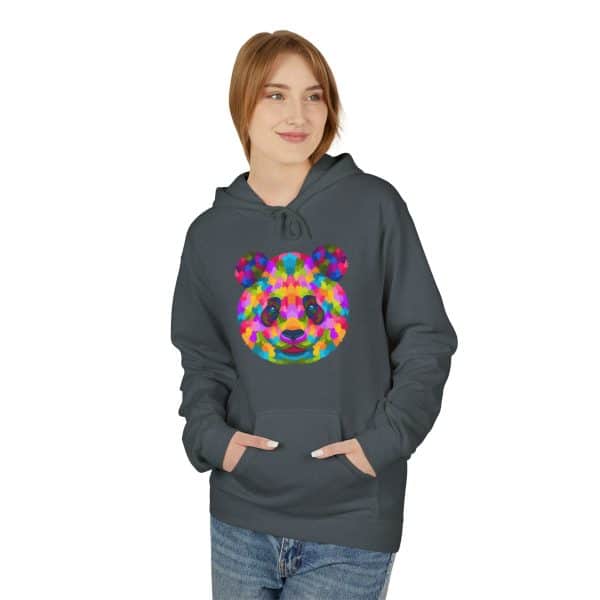 Colored Panda Unisex Midweight Softstyle Fleece Hoodie - Image 47