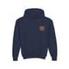 Colored Panda Youth Heavy Blend Hooded Sweatshirt - Image 11