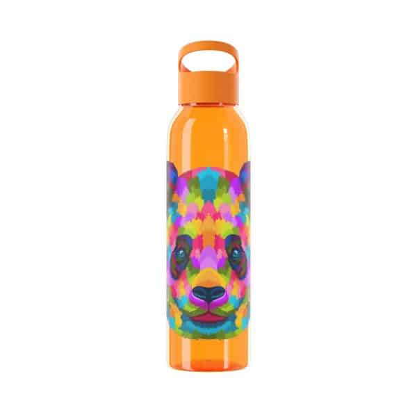 Colored Panda Sky Water Bottle - Image 13