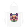 Colored Panda Adult Apron (AOP)