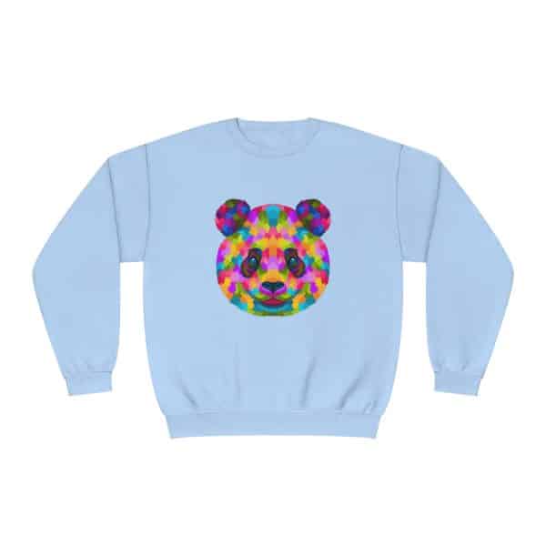 Colored Panda Unisex NuBlend® Crewneck Sweatshirt - Image 37