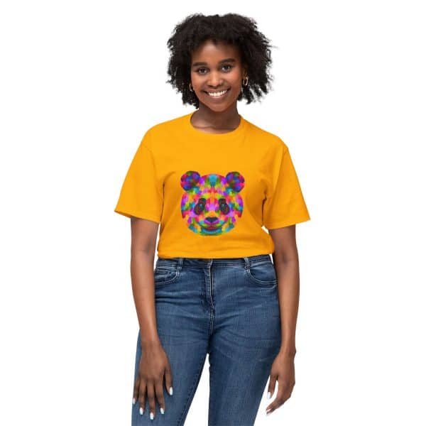 Colored Panda Unisex HD Cotton™ T-shirt - Image 19