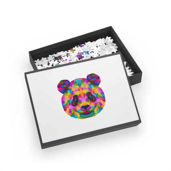 Colored Panda Puzzle (96, 252, 500, 1000-Piece) - Image 12