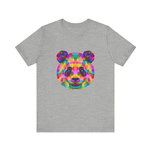 Colored Panda Unisex Jersey Short Sleeve Tee - Image 33