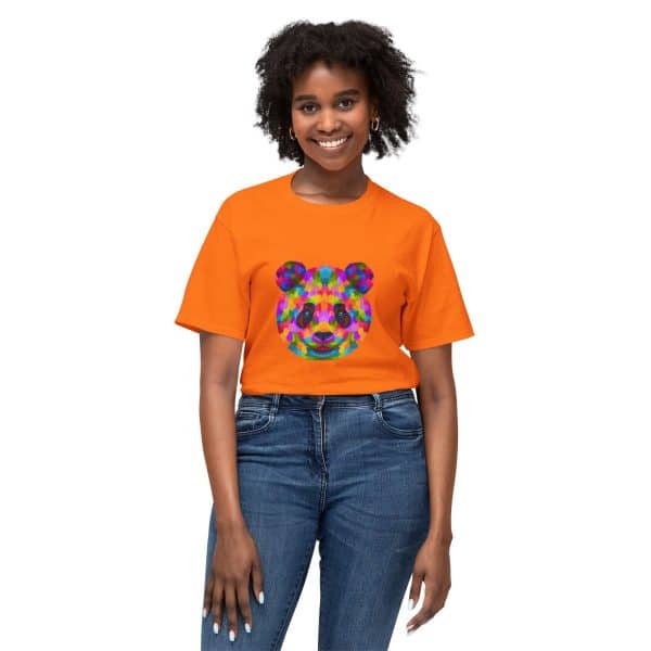 Colored Panda Unisex HD Cotton™ T-shirt - Image 23