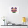 Colored Panda Classic Stretched Canvas - Image 47