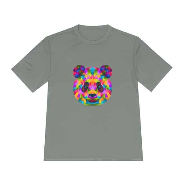 Colored Panda Unisex Moisture Wicking Tee - Image 37