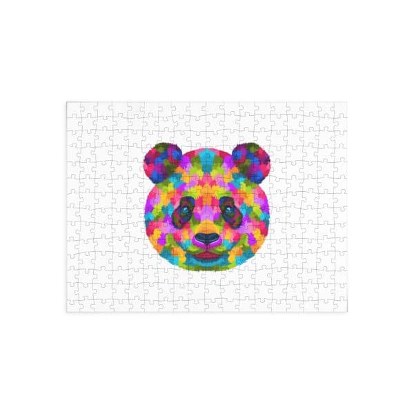 Colored Panda Puzzle (96, 252, 500, 1000-Piece) - Image 10