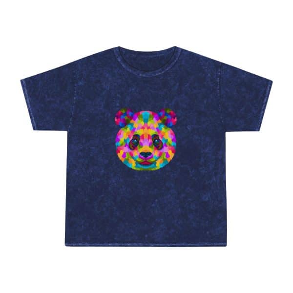 Colored Panda Unisex Mineral Wash T-Shirt - Image 9